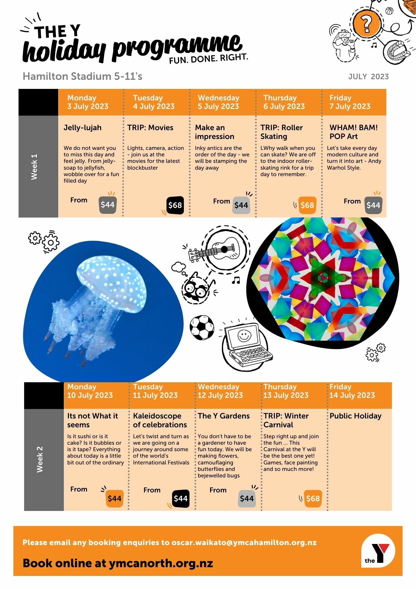 Holiday Programmes YMCA North