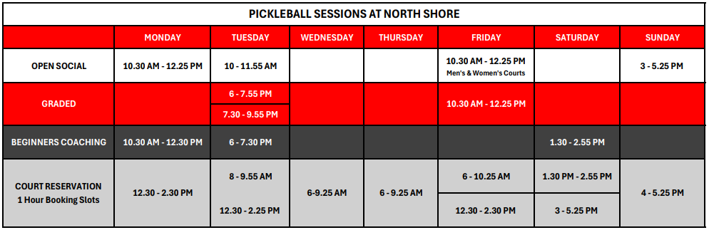 Timetable
