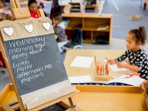 Manurewa Child Care Menue