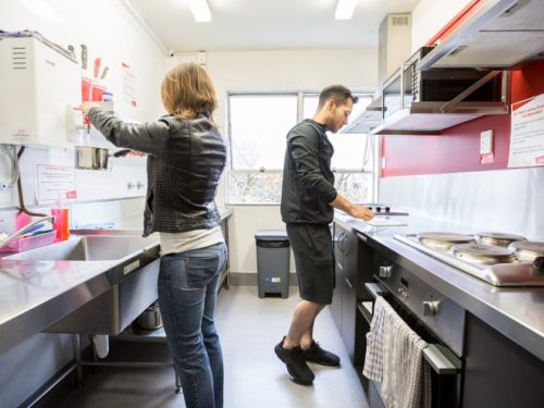 Ymca Hostel Auckland Kitchen Min